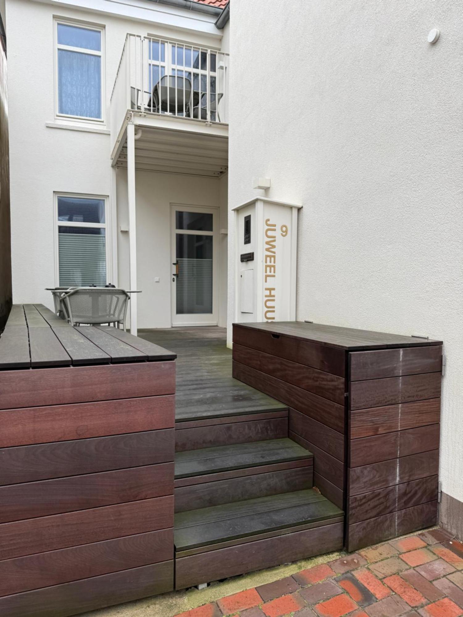 J Huus 4 I 99M I Strand I Kurplatz I Eg I Terrasse I Ruhig I King I Fb Heizung I Privateingang I Huus Design Norderney Extérieur photo